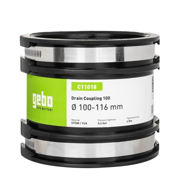 01-C14029 GEBOFLEX RAVNA SPOJNICA 110-125mm - L 120mm