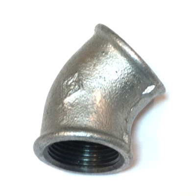 00-120 2 1/2 KOLJENO POCINČANO 45 st. 2 1/2"