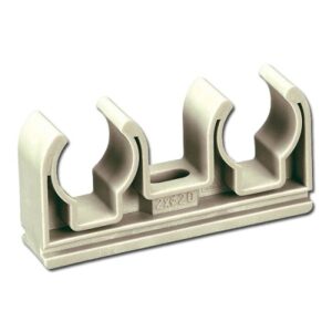 40-902025 OBUJMICA PLASTIČNA DVOSTRUKA 2x25