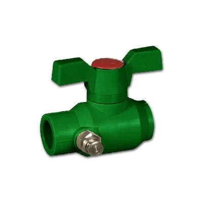 FV PLAST PPRZ KUGLASTI VENTIL S ISPUSTOM