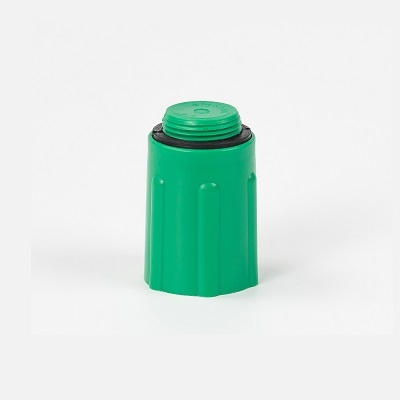 42-10003601 PEŠTAN PPR ČEP S NAVOJEM DUŽI 3/4" zeleni