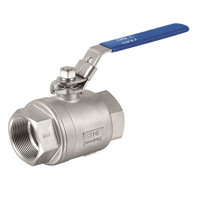 08-G605-100 GEBO INOX 316 KUGLASTI VENTIL 1"