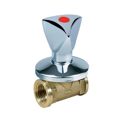 23-A15012C PODŽBUKNI VENTIL MS 1/2" sa ručicom KLASIK-CRVENI