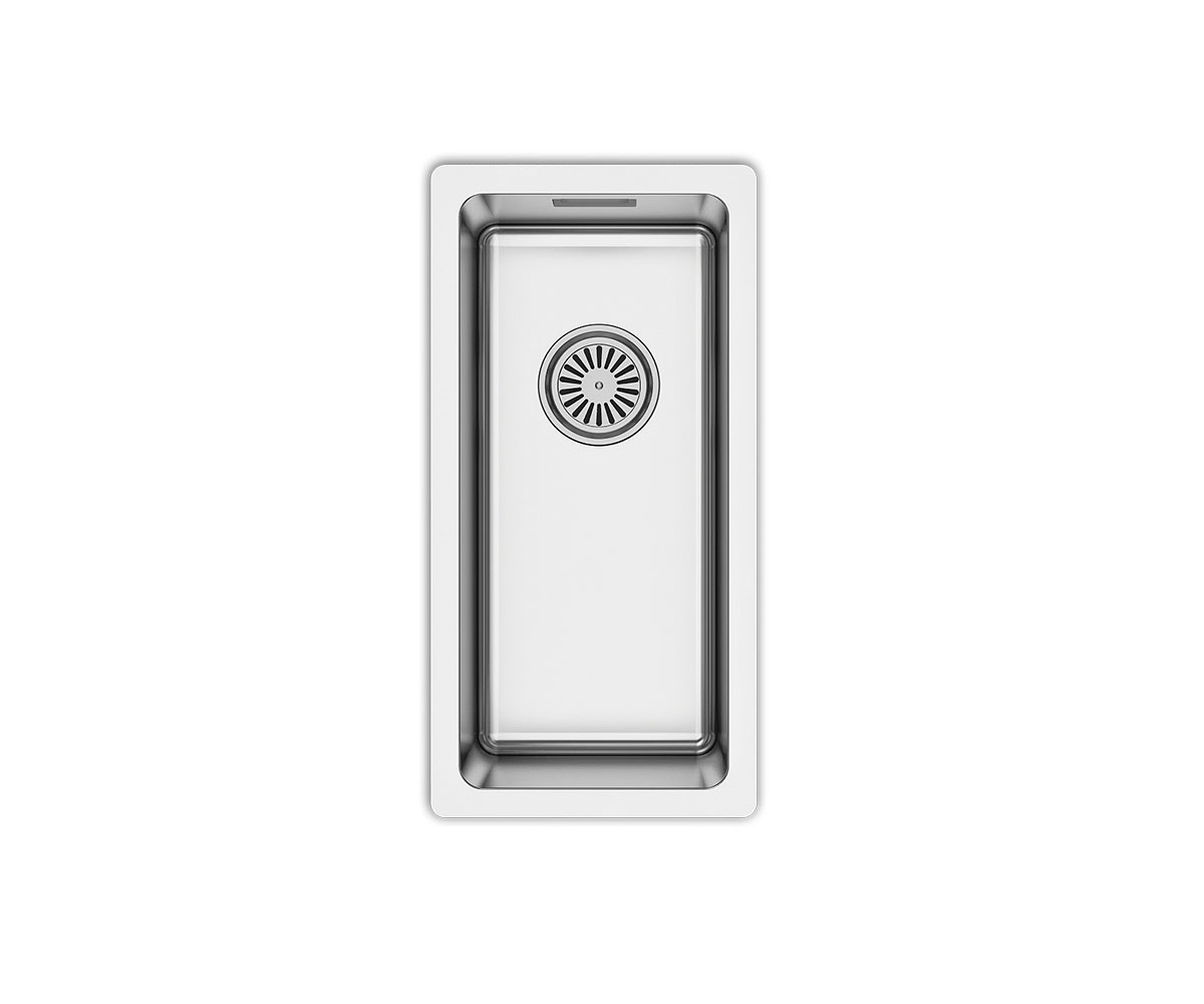 83-IN-362625 IDEAL 180 SUDOPER PRAVOKUTNI jednodijelni 22x44x14cm/sa sifonom fi90mm
