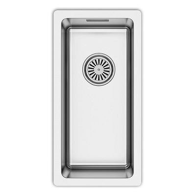 83-IN-362625 IDEAL 180 SUDOPER PRAVOKUTNI jednodijelni 22x44x14cm/sa sifonom fi90mm