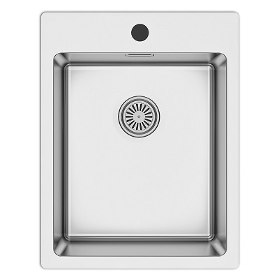 83-IN-362629 IDEAL 340 B SUDOPER PRAVOKUTNI jednodijelni 39x50,5x20cm/sa sifonom fi90mm