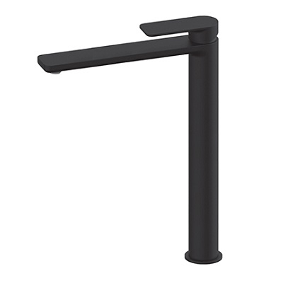 23-230501B S2 BLACK MJEŠALICA ZA UMIVAONIK XL -round visoka-267mm crna