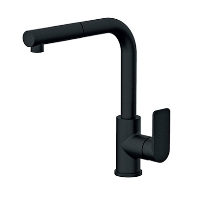 23-238601B S2 BLACK MJEŠALICA ZA SUDOPER sa izvlačnim tušem crna