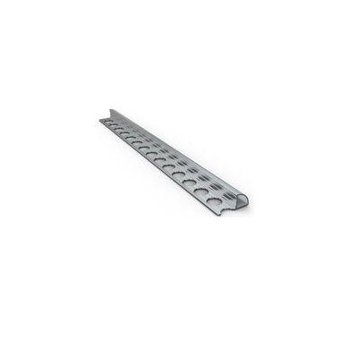 38-V-2465 PROFIL Al. zaobljeni mat silver  h=10mm 2,7m sa zaštitnom folijom