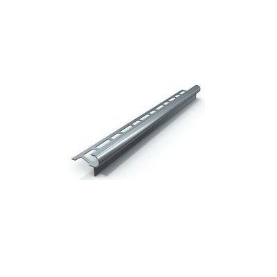 38-V-2691 PROFIL Al. za stepenice zaobljeni mat silver h=11mm 2,7m