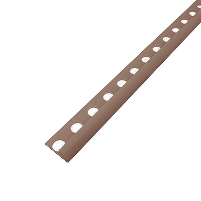 38-V-621634 PROFIL PVC zaobljeni h=10mm 2,7m TAMNO SMEĐI