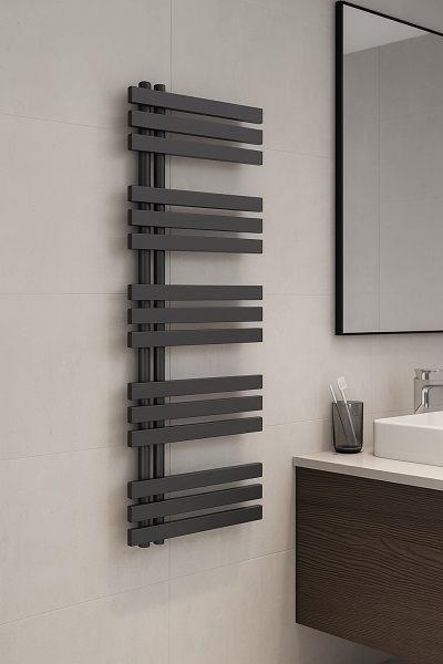 85-DA-1200x500 AREZZO DESIGN KUPAONSKI RADIJATOR RAVNI 1200x500 / 520 W SLIM ANTRACIT