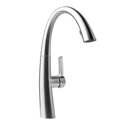 20-ES 3508 G INOX MJEŠALICA ZA SUDOPER VISOKA s izvlačnim tušem J izljev
