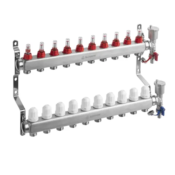 INOX 304 RAZDJELNIK PODNOG GRIJANJA 10 KRUGOVA 10