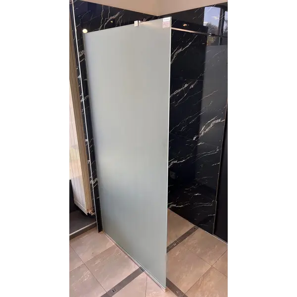 AMANSI WALK-IN TUŠ STIJENA KROM, MUTNO STAKLO
