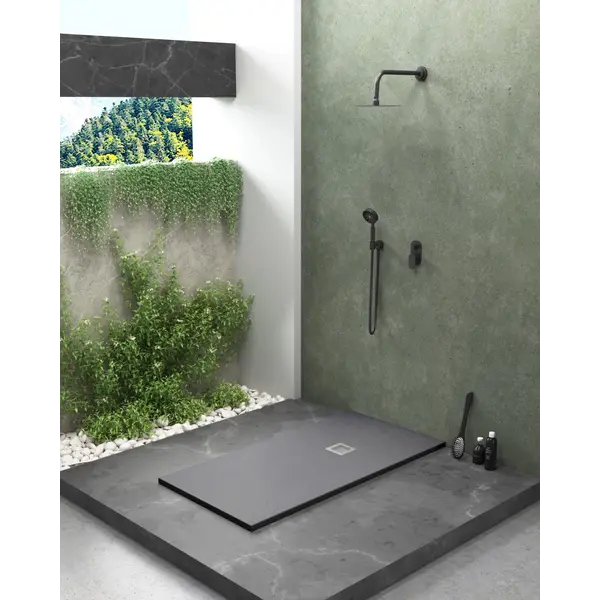 76-IBIZA 140X80 IBIZA STONE TUŠ KADA 140X80-ANTRACIT