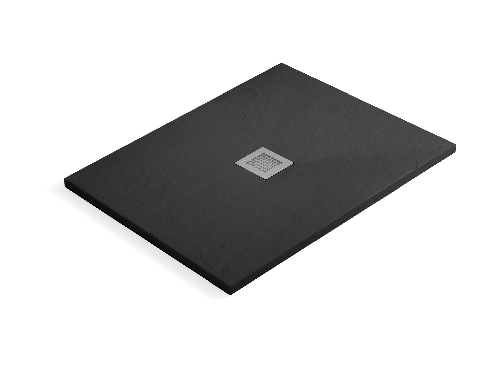 76-60207030900902 IBIZA STONE TUŠ KADA 90x90 -antracit