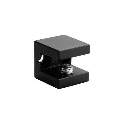 DRŽAČ ZA ETAŽER 06 66 55, 5-10mm MATT BLACK (set 2 kom)