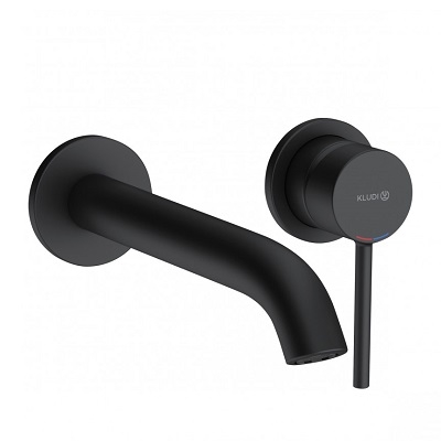 BOZZ PODŽBUKNA MJEŠALICA ZA UMIVAONIK izljev 230mm MATT BLACK