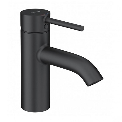 BOZZ MJEŠALICA ZA UMIVAONIK 75mm s klik-klak sistemom MATT BLACK