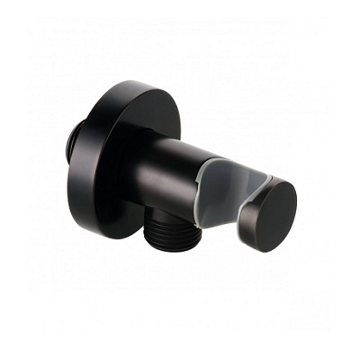 KLUDI PRIKLJUČAK ZA CRIJEVO TUŠA 1/2" sa držačem za tuš MATT BLACK