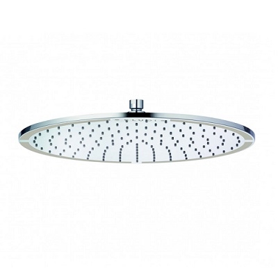 A-QA TUŠ RUŽA 1/2" POLUKRUŽNA  fi400mm METALNA
