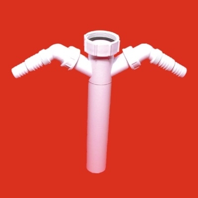 28-MC 2651 MC NASTAVAK SA 2 PRIKLJUČKA ZA PERILICU 6/4" fi 40 L-240mm FK-HC14-240