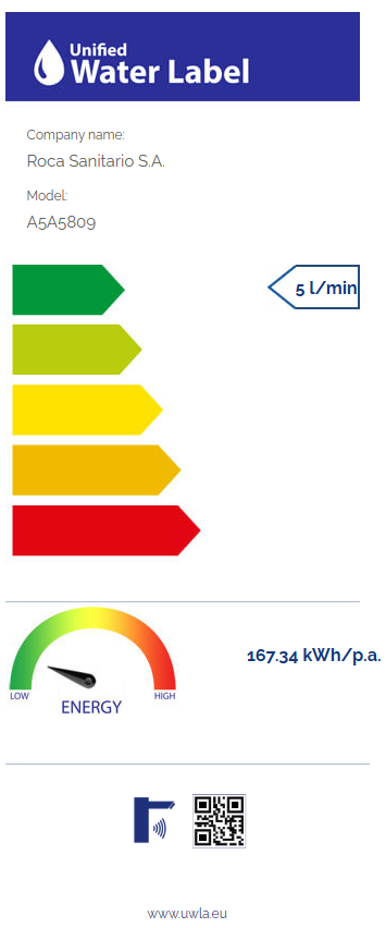 36-5A5809C00 ROCA L30-E SENZORSKA MJEŠALICA ZA UMIVAONIK 6V/230V