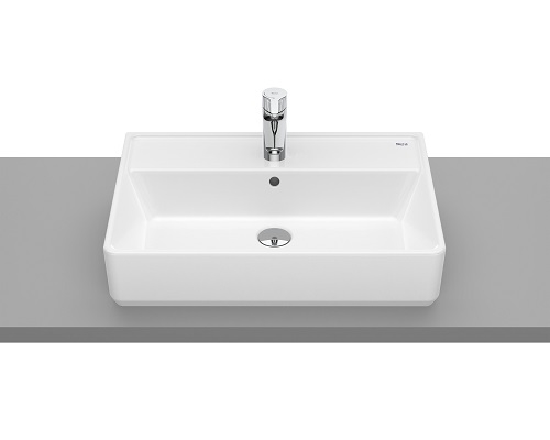 36-A3270MN000 ROCA THE GAP NADPULTNI UMIVAONIK SQUARE 60x42x13cm sa rupom