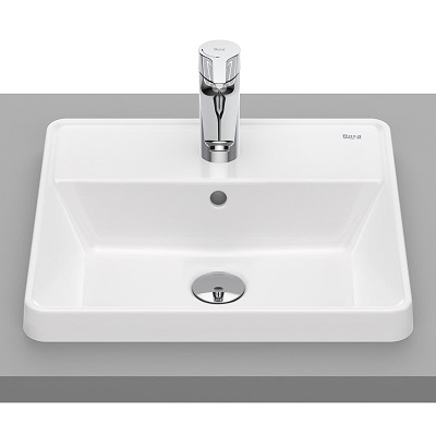 36-A3270Y9000 ROCA THE GAP POLUUGRADBENI PRAVOKUTNI UMIVAONIK 42x39x4cm sa rupom