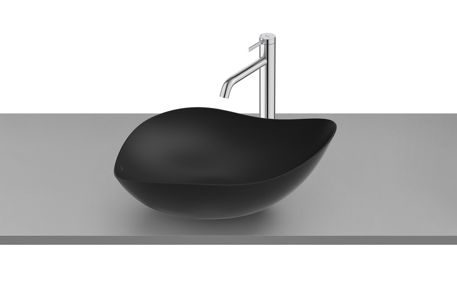 36-A327A13080 ROCA OHTAKE UMIVAONIK ZDJELASTI 54x37,5cm MATT BLACK