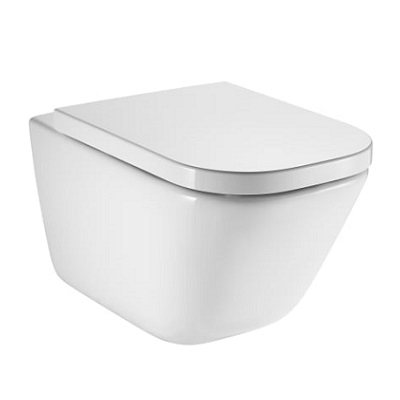 36-A34647L000 ROCA THE GAP SQUARE VISEĆA WC ŠKOLJKA-CLEAN RIM