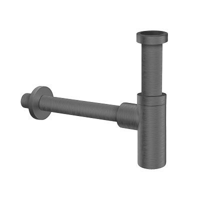 GEE.O SIFON ZA UMIVAONIK 5/4" GUN METAL SIVI