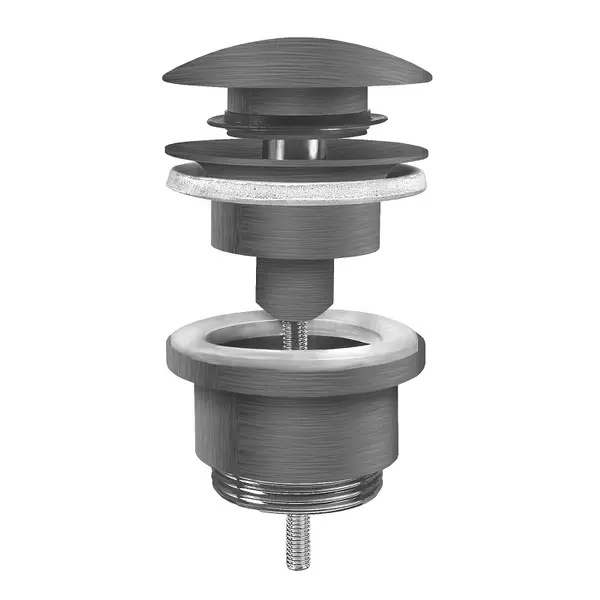 23-JG245 GEE.O GORNJI DIO SIFONA klik-klak 5/4" SIVI
