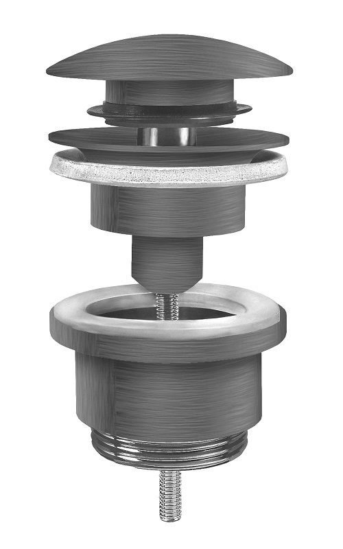 23-JG245 GEE.O GORNJI DIO SIFONA klik-klak 5/4" SIVI