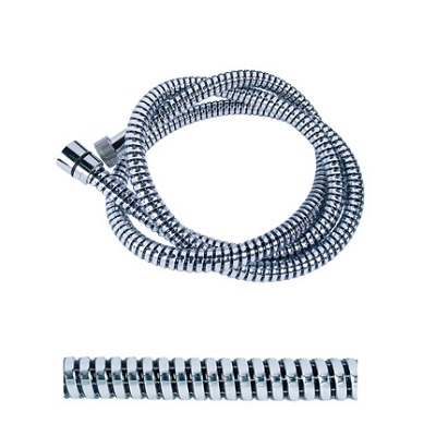 TUŠ CRIJEVO 150cm"SPIROFLEX" crno/krom PVC