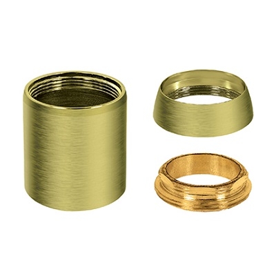 23-PRCK313G ČAHURA S MATICOM I KAPOM ZA PODŽB.MJEŠALICE -GOLD