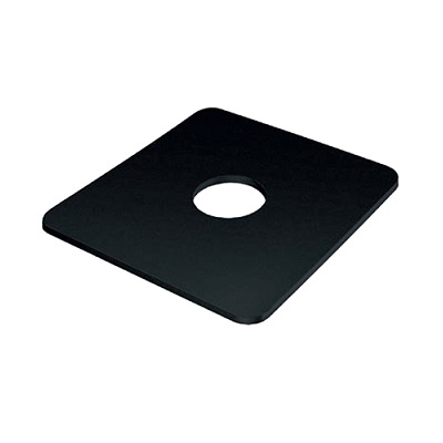 23-PRO2310B BLACK ROZETA KVADRATNA 1/2" 100x100mm