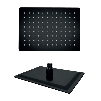 23-PTRUSP16D S2 BLACK TUŠ RUŽA PRAVOKUTNA 300x200mm- INOX