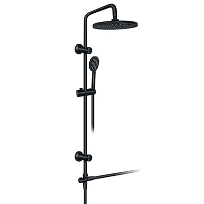 23-PUTKDARK DARK KONZOLA TUŠA KOMPLET kružna tuš ruža d220mm