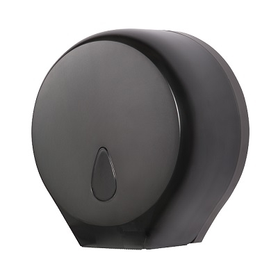 BLACK line DRŽAČ VELIKIH ROLA WC PAPIRA CRNA ABS PLASTIKA