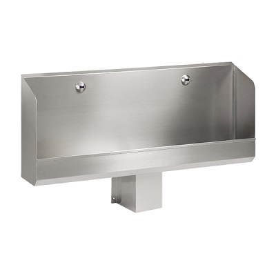 INOX KORITO/PISOAR sa ugrađenom elektronikom za ispiranje 24V 120x22x52cm