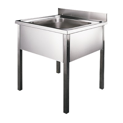 26-SLUN 15 INOX SUDOPER STOJEĆI sa nogicama 70x70x89cm
