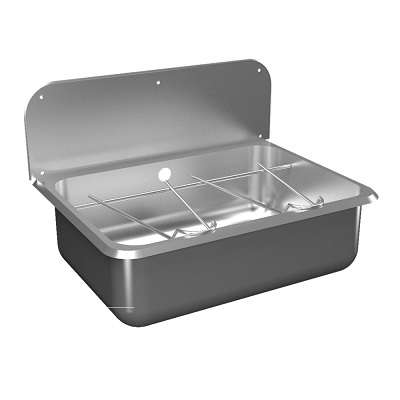 26-SLVN 06 INOX PRAONIK S REŠETKOM 57x40cm