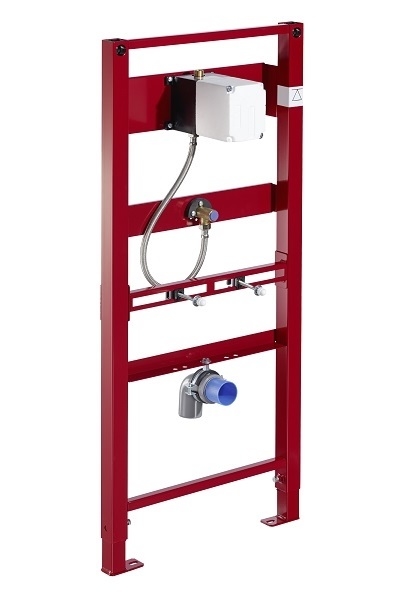 27-030750099 SCHELL COMPACT II KONZOLA ZA PISOAR SA STRAŽNJIM DOVODOM VODE