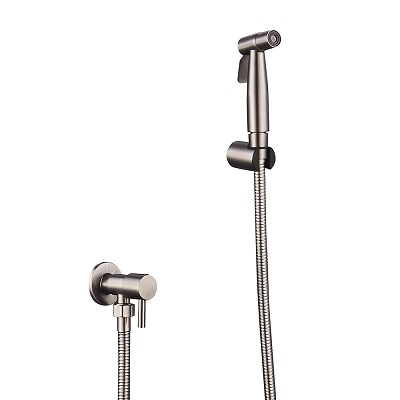 20-ES.3527_GREY SIBELA ventil ZA BIDE s tušem - GUN METAL (486503)