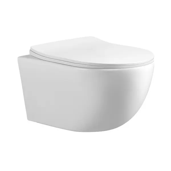 38-YJ-2381 EVEREST WC ŠKOLJKA RIMLESS KONZOLNA + WC DASKA SOFT CLOSE