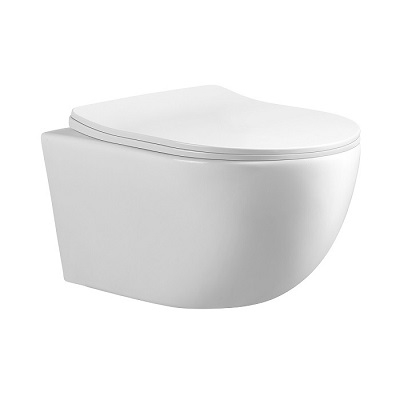 38-YJ-2381 EVEREST WC ŠKOLJKA RIMLESS KONZOLNA + WC DASKA SOFT CLOSE