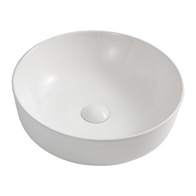 38-YJ-9382 EVEREST UMIVAONIK 415x415x135mm, ZDJELASTI, bijeli, OKRUGLI