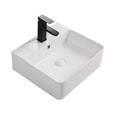38-YJ-9451 EVEREST UMIVAONIK 455x425x145mm, ZDJELASTI, bijeli, PRAVOKUTNI
